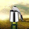 Wine Bottle Stopper Stainless Steel Reusable Leakproof Silicone Beverage Bottle Sealer Wine Fresh