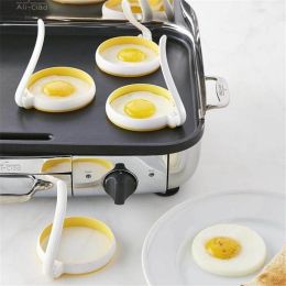 2x Silicone Pancake Fry Egg Ring Frying Fried Egg Round Mold Kitchen Mould Tool