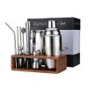 Amazon cross-border style cocktail mixer set 13 pieces of bar tools