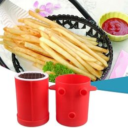 New Home French Fries Maker Potato Chips Strip Slicer Cutter Chopper Chips Machine