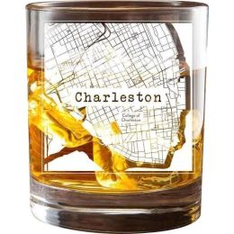 Charleston College Town Glasses (Set of 2)