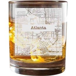 Atlanta College Town Glasses (Set of 2)