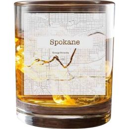 Spokane College Town Glasses (Set of 2)