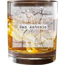 San Antonio College Town Glasses (Set of 2)