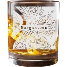 Morgantown College Town Glasses (Set of 2)