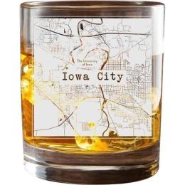 Iowa City College Town Glasses (Set of 2)