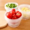 Food Box Crisper Refrigerator Colander Fruit Vegetable Washing Bask Strainer Drainer Kitchen Tools