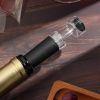 Red Wine Vacuum Retain Freshness Bottle Stopper Preserver Sealer Plug Air Pump Stopper Sealer Plug Tools Wine Vacuum Stopper