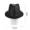 1PC Reusable Wine Stopper Bottle Caps Wine Stopper Family Bar Preservation Tools Silicone Creative Hat Design Safe and Healthy