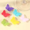 Silicone Labeling Supplies Wine Glass Butterfly Flower Mark Recognizer Flower Type Bandage Cup Label Distinguisher 6 Packs