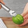 Lemon Peeler Stainless Steel Zester Grater Lime Fruit Grater Peeling Kitchen Gadgets Bar Accessories