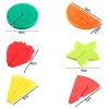 6Pcs/set Fruit Pattern Silicone Wine Glass Drink Marker for Drinks Cups Beverage Glasses Wine Glass Labels Tag Signs