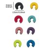 8PCS Mini Circle Silicone Wine Glass Marker Cup Identification Ring For Party Recognizer Label Rubbe