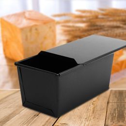 250/450/750/1000g Non-stick Toast Box Bread Loaf Pan Mold with Lid Baking Tool (size: 250g)