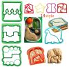 DIY Sandwich Toast Cookies Mold Cake Bread Biscuit Cutter Mould Decorating Tool