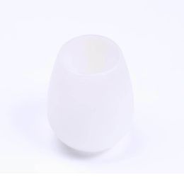 Silicone Wine Glass (Color: White)