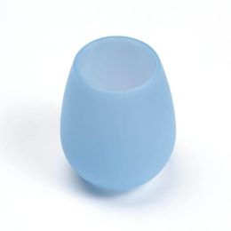 Silicone Wine Glass (Color: Blue)