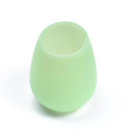 Silicone Wine Glass (Color: Green)