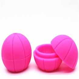 Diy Creative Silicone Round Basketball Ice Cube Mold Tray Desert Sphere Mould (Color: Pink)