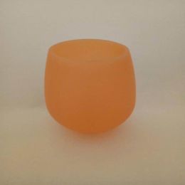 Silicone Wine Glass (Color: Orange)