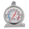 Stainless Steel Oven Cooker Thermometer Temperature Gauge Mini Thermometer Grill Temperature Gauge for Home Kitchen Food HOT