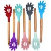 1Pc of Wood Handle Silicone kitchenware Health Kitchenware and kitchen Accessories