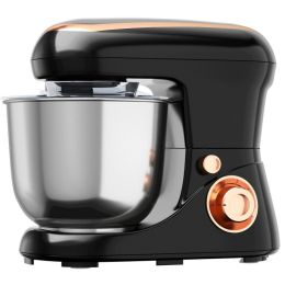 Stand Kitchen Food Mixer 5.3 Qt 6 Speed With Dough Hook Beater (type: Stand Mixer, Color: Black)