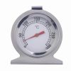 Stainless Steel Oven Cooker Thermometer Temperature Gauge Mini Thermometer Grill Temperature Gauge for Home Kitchen Food HOT