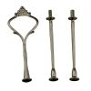 3 Tier Hardware Crown Cake Plate Stand Handle Fitting Wedding Party Table Decor