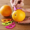 1PCS Creative Orange Peelers Zesters Lemon Slicer Fruit Stripper Easy Opener Citrus Knife Kitchen