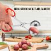 Kitchen Tool Stainless Steel Maker Meatball Maker Tongs And Innovative Container Burger Press Model