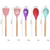 1Pc of Wood Handle Silicone kitchenware Health Kitchenware and kitchen Accessories