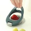 Egg Slicer for Boiled Eggs Strawberry Cutter with Stainless Steel Wire