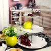 3 Tier Hardware Crown Cake Plate Stand Handle Fitting Wedding Party Table Decor