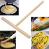 Pancake Batter Wooden Spreader Stick Home Kitchen Tool DIY Restaurant Canteen