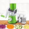 Manual Vegetable Cutter Slicer Multifunctional Round Mandoline Slicer Potato Cheese Kitchen Gadgets